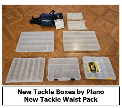 Fishing Tackle Boxes by Plano; Tackle Waist Pack