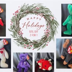 50% OFF ALL BEANIE BABIES