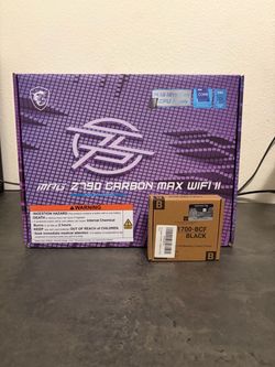 MSI MPG Z790 CARBON MAX WIFI II ATX LGA1700 Gaming Motherboard + Contact Frame