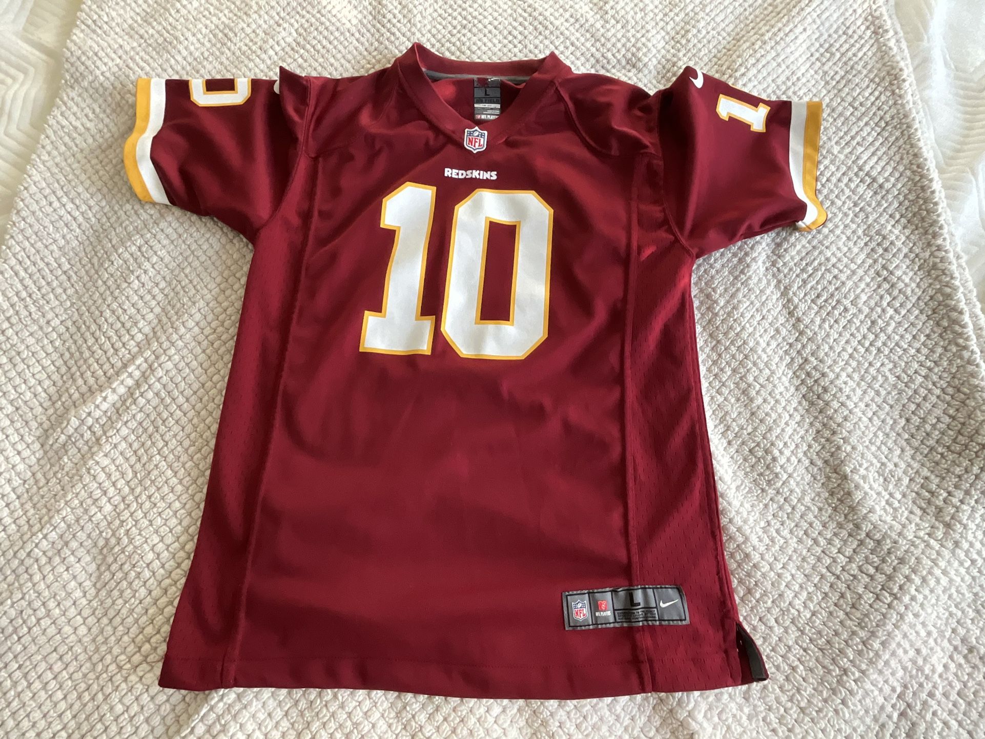 RGIII Washington Redskins #10 Football Jersey Youth Large Nike NFL NFC East