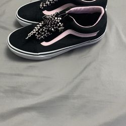 Girls vans size 8