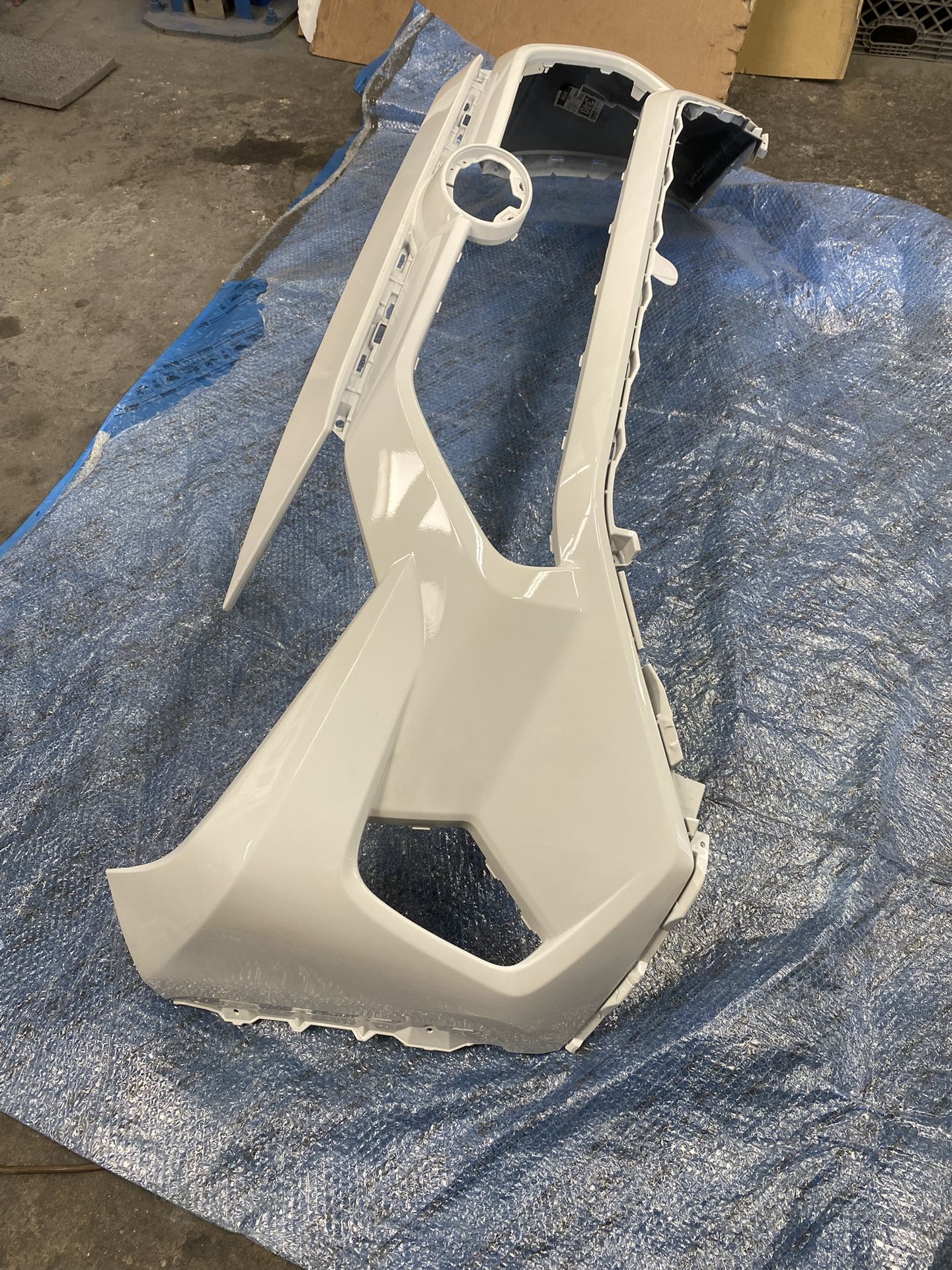 2021-2024 Toyota RAV4 Front Bumper OEM 040 White