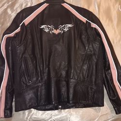 Women’s XL Unik Leather Riding Jacket. New