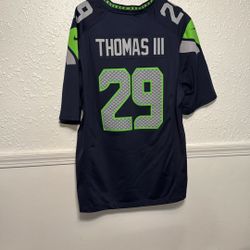 Men’s Seahawks Thomas III  Football Jersey Size XL