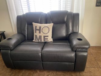 Sofa and loveseat