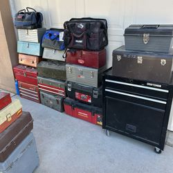 Lots of Tool Boxes 