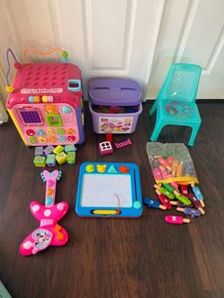 lot of toys for little girl