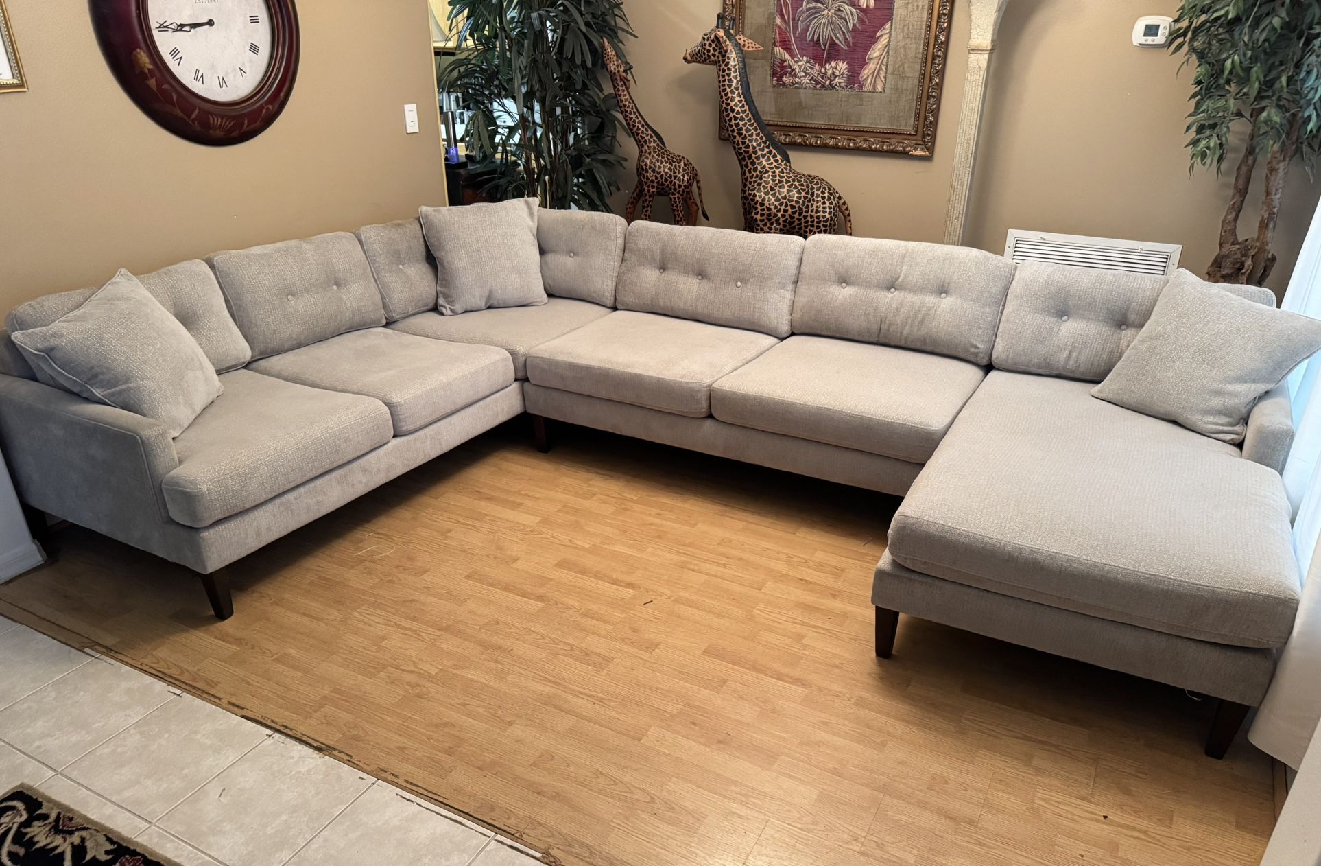 MASSIVE Chaise Lounge Wrap-Around Sectional