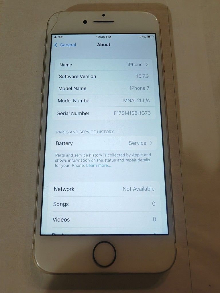 Unlocked iPhone 7 128gb Gold 