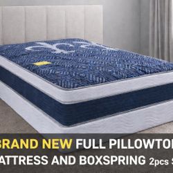 🟢 Full Pillowtop $199 SET 