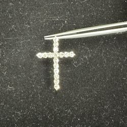 1.5 CTTW Natural Diamond Cross 