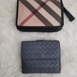 Authentic BURBERRY & BOTTEGA WALLETS