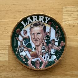 Larry Bird Gold Plate Collectible 