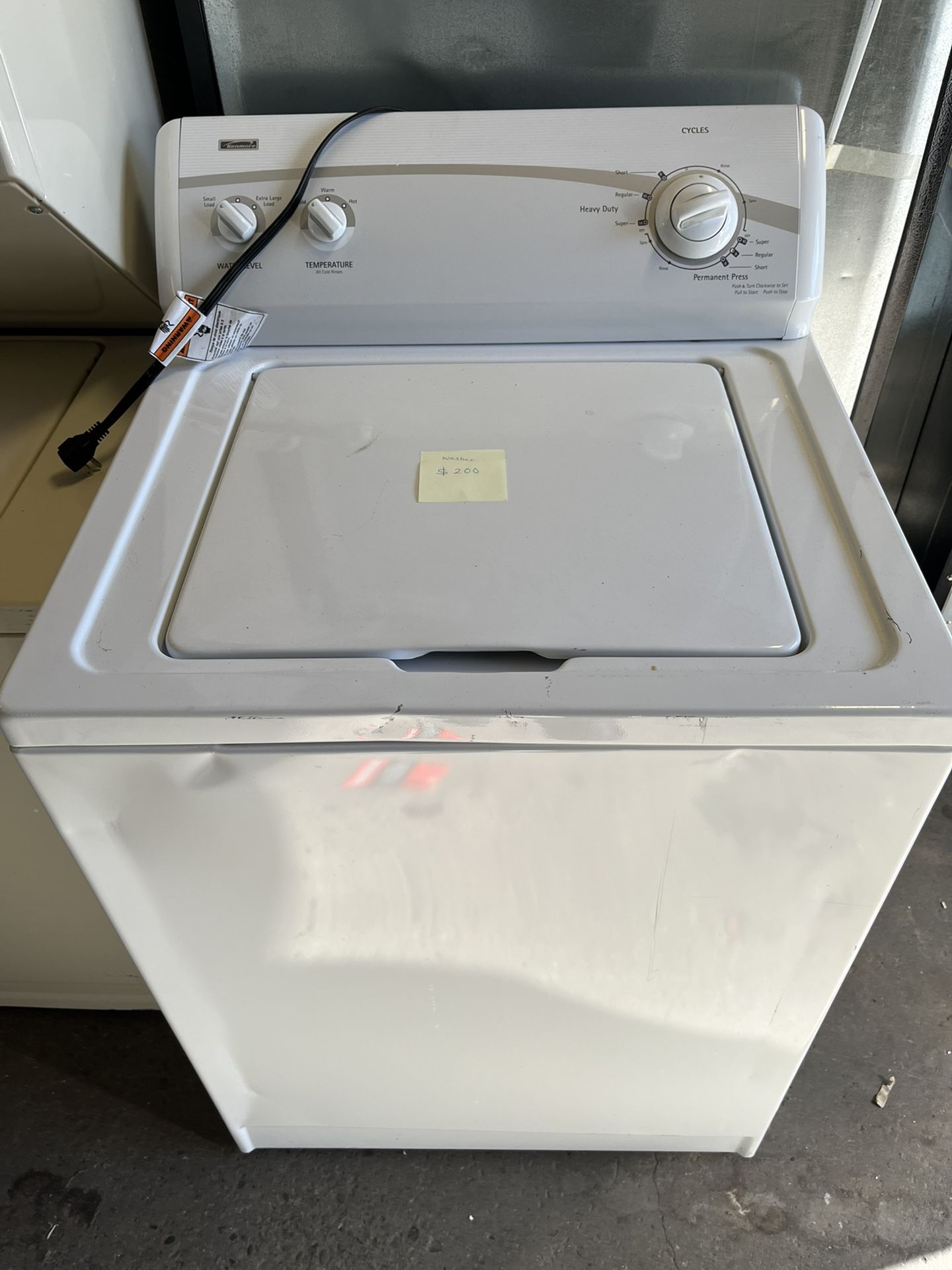 Kenmore Washer