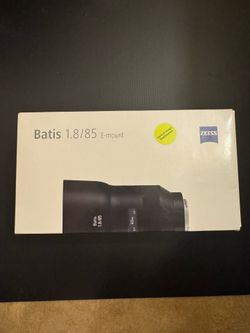 Zeiss Batis 85mm 1.8 FE lens (Sony)