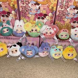 Baby Three Lilia Toy Garden Tea Party Mini Plush Pendants