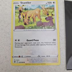 Stantler Astral Radiance 125/189 Pokemon TCG Card NM/M