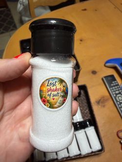 Lost Shaker of Salt Novelty Salt Shaker