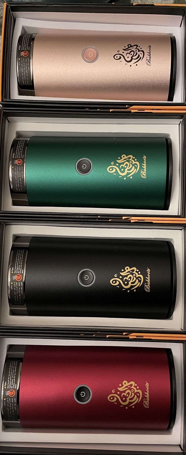 Portable Incense burner (Red, Black, Pink, Green)