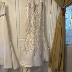 Wedding Dress Size 10 For 5'