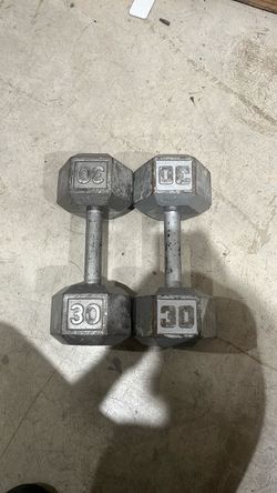 30lb dumbbells $60 obo