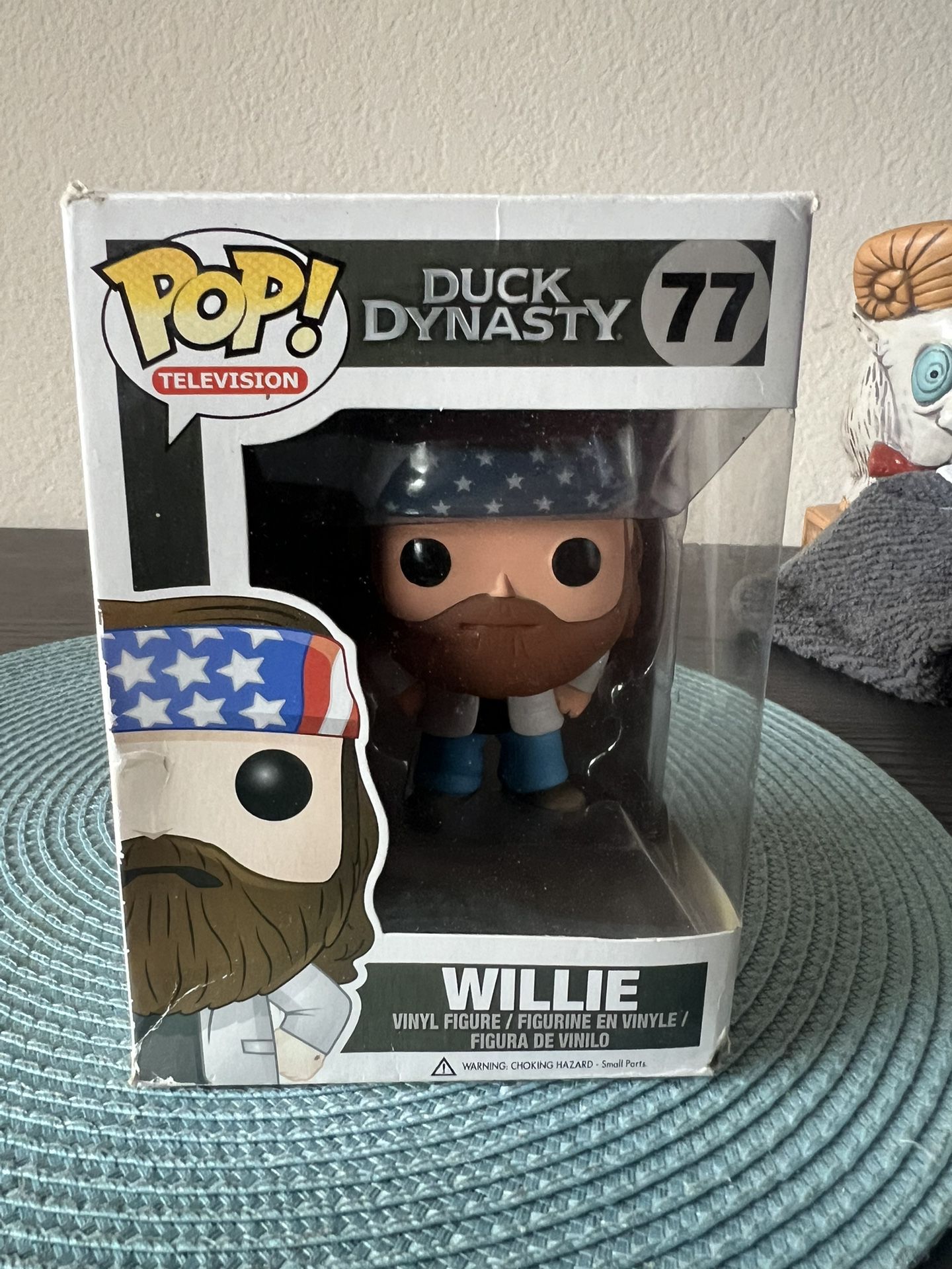 VAULTED Willie Duck Dynasty Funko Pop #77 A&E Television TV Robertson Reality