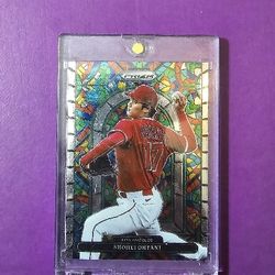 Shohei Ohtani 2022 Panini Prizm Stained Glass #SG-3