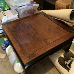 Antique, Wood Coffee Table Set / End Tables