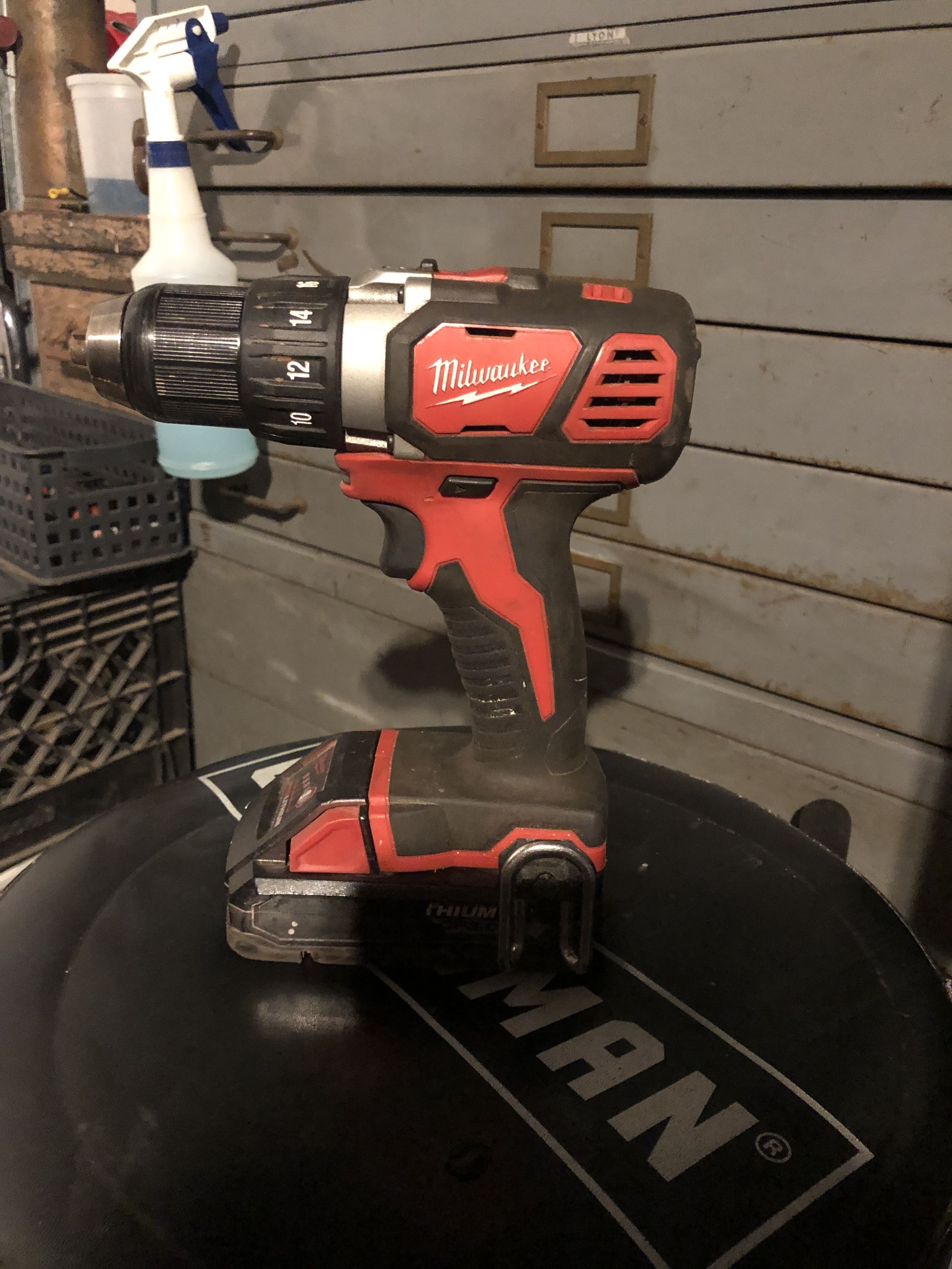 Milwaukee Drill And One Battery