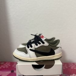 Travis Scott Jordan 1 Low Medium Olive - 9c - $110 - Used