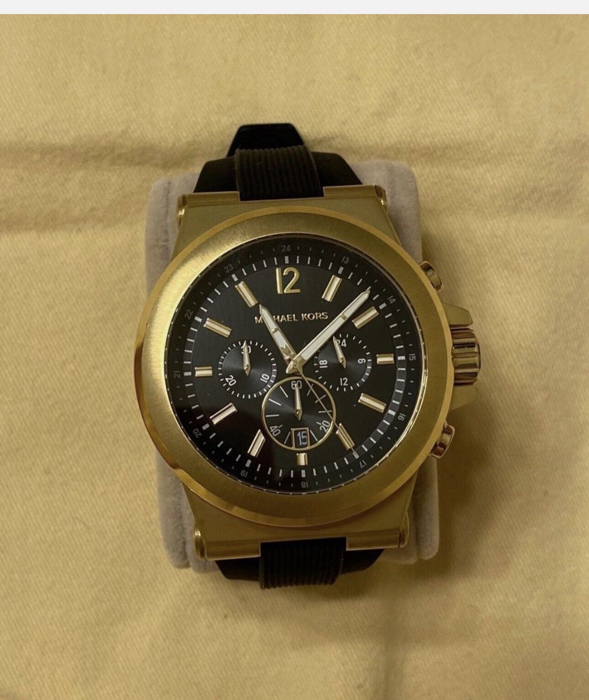 Michael Kors  Chronograph 24 Hours Dual Time Date Quartz Men's Watch