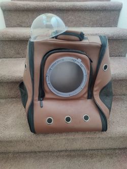 USED cat carrying backpack