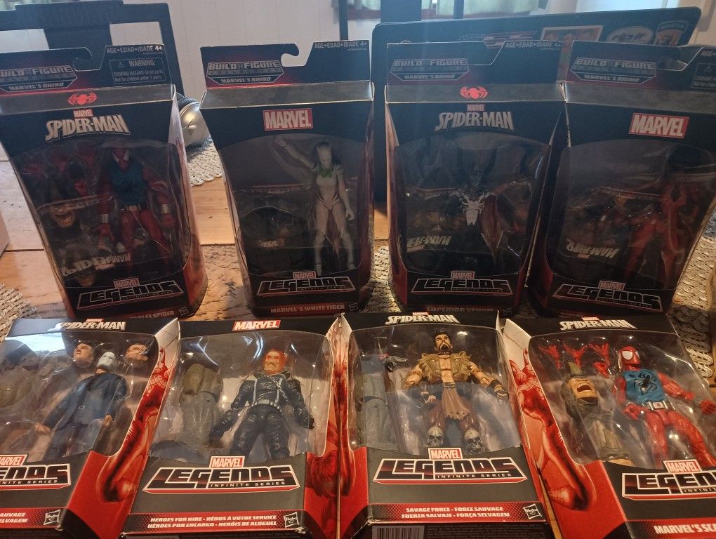 Marvel Legends Rhino And Apocalypse Complete