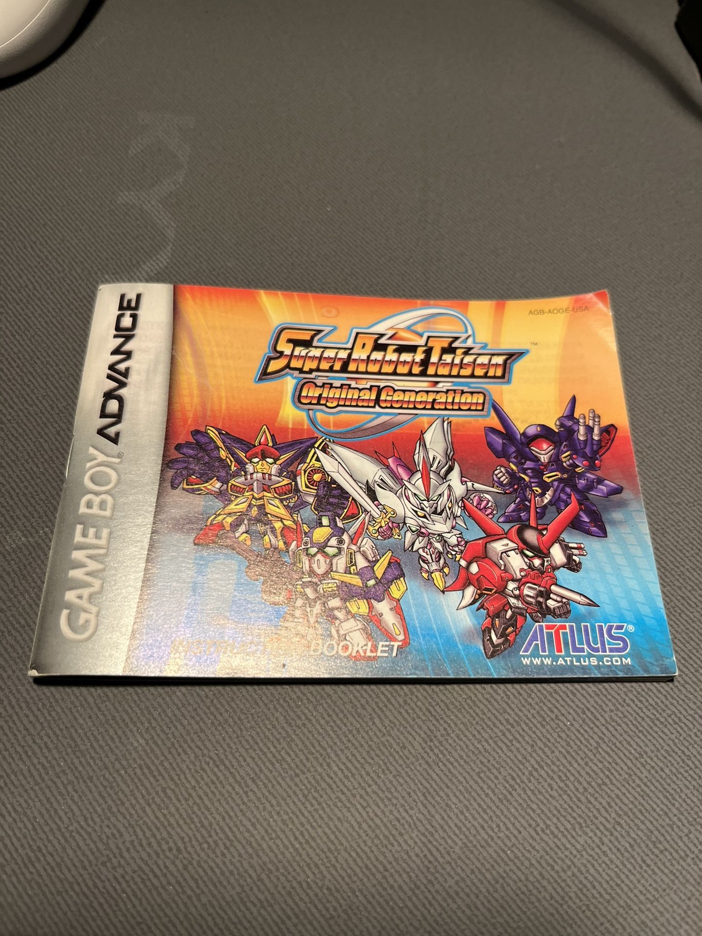 Rare GBA Manual