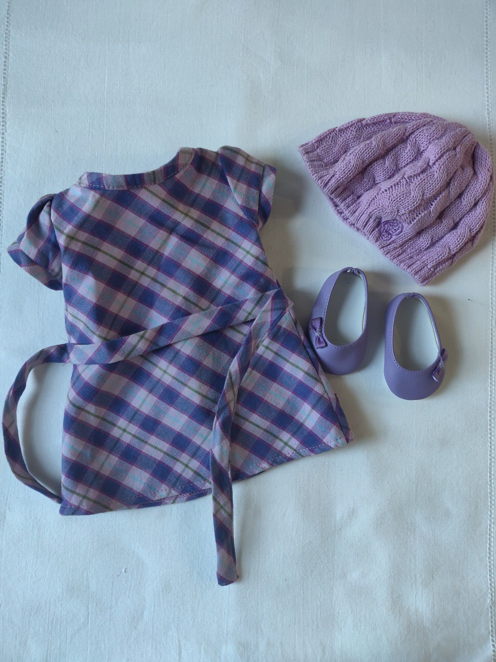 American Girl Purple Dress