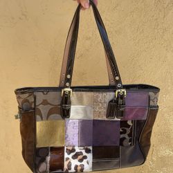 Coach Patchwork Tote