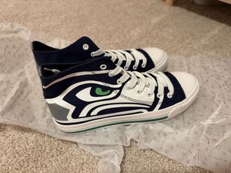 Seattle Seahawks FOCO High-Top Sneakers Men’s Size 9 – New, Never Worn
