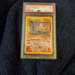 Blaine's Moltres Pokémon Card Obo