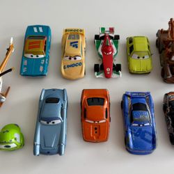 Cars Disney Vehicles Helicopter Tow Truck Toys