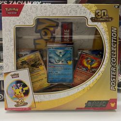 Pokémon TCG 30th Celebration Poster Collection Box