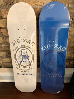 ZIG ZAG SKATE DECKS BRAND NEW