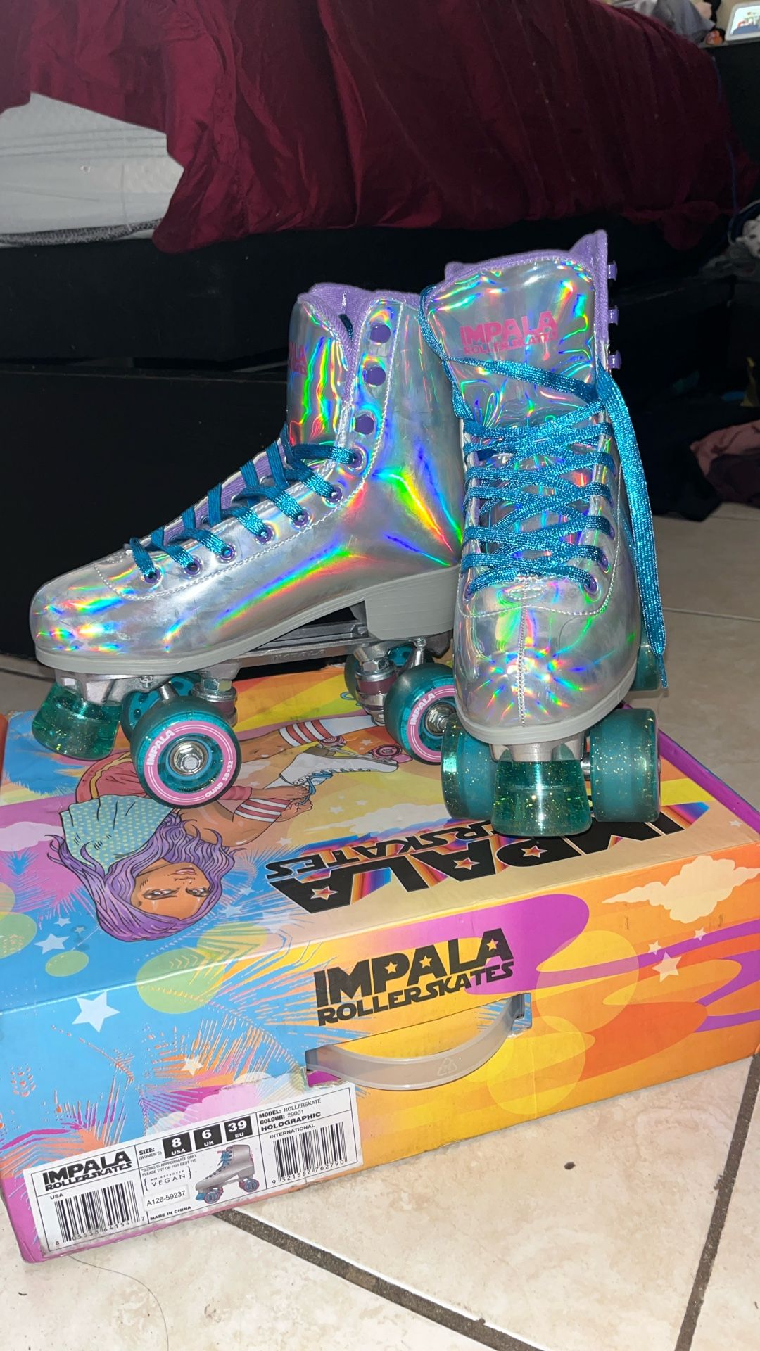 Impala skates - Size 8