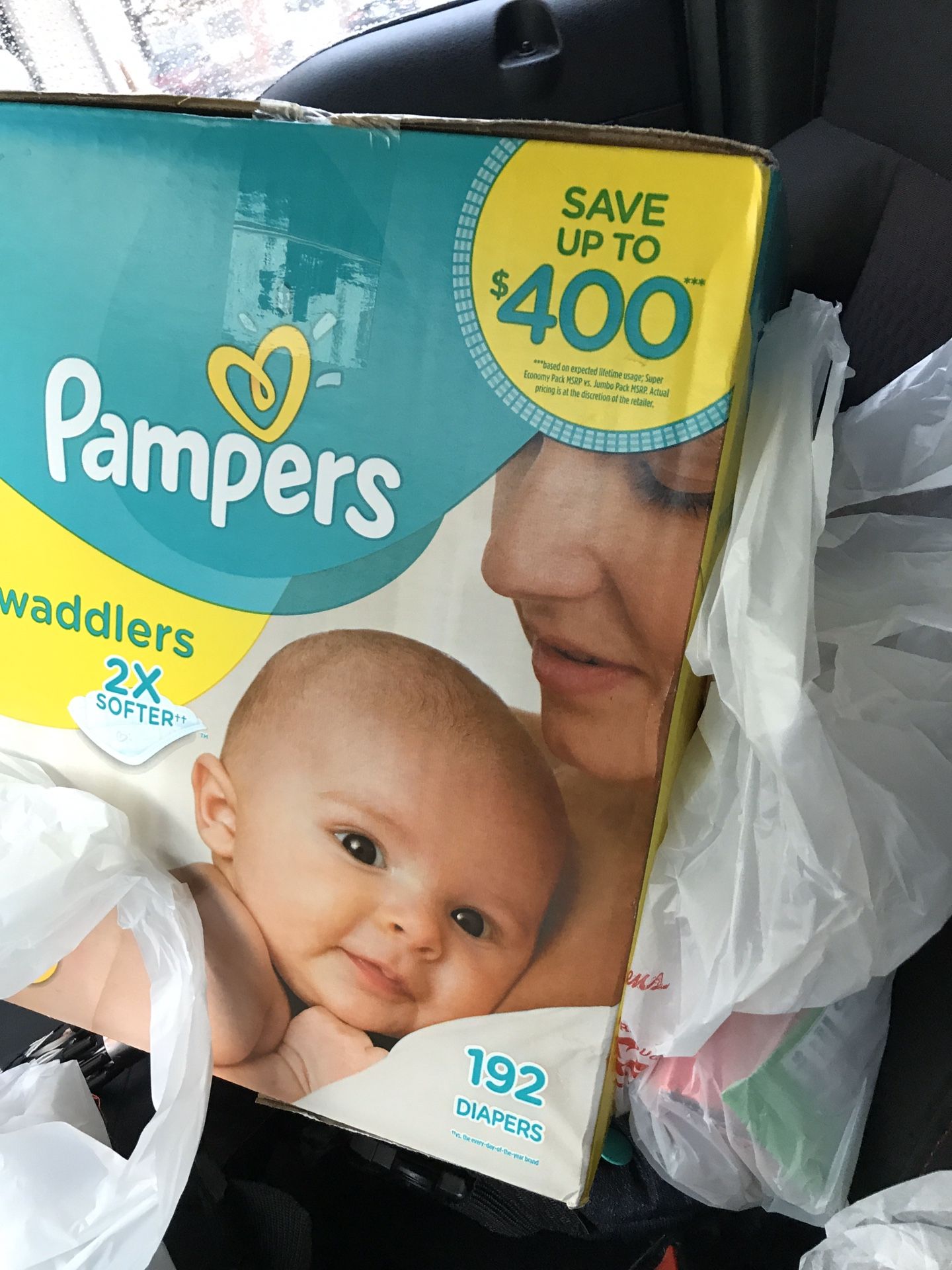 Pampers 192 count size 1