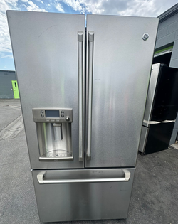GE French Door Fridge Stainless Steel Water Dispenser