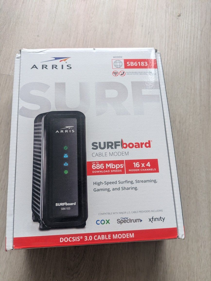 Arris Modem With Charger 