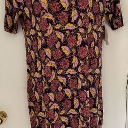 BRAND NEW WITH TAGS - LULA ROE SIZE 2XL MID-CALF LENGTH DRESS