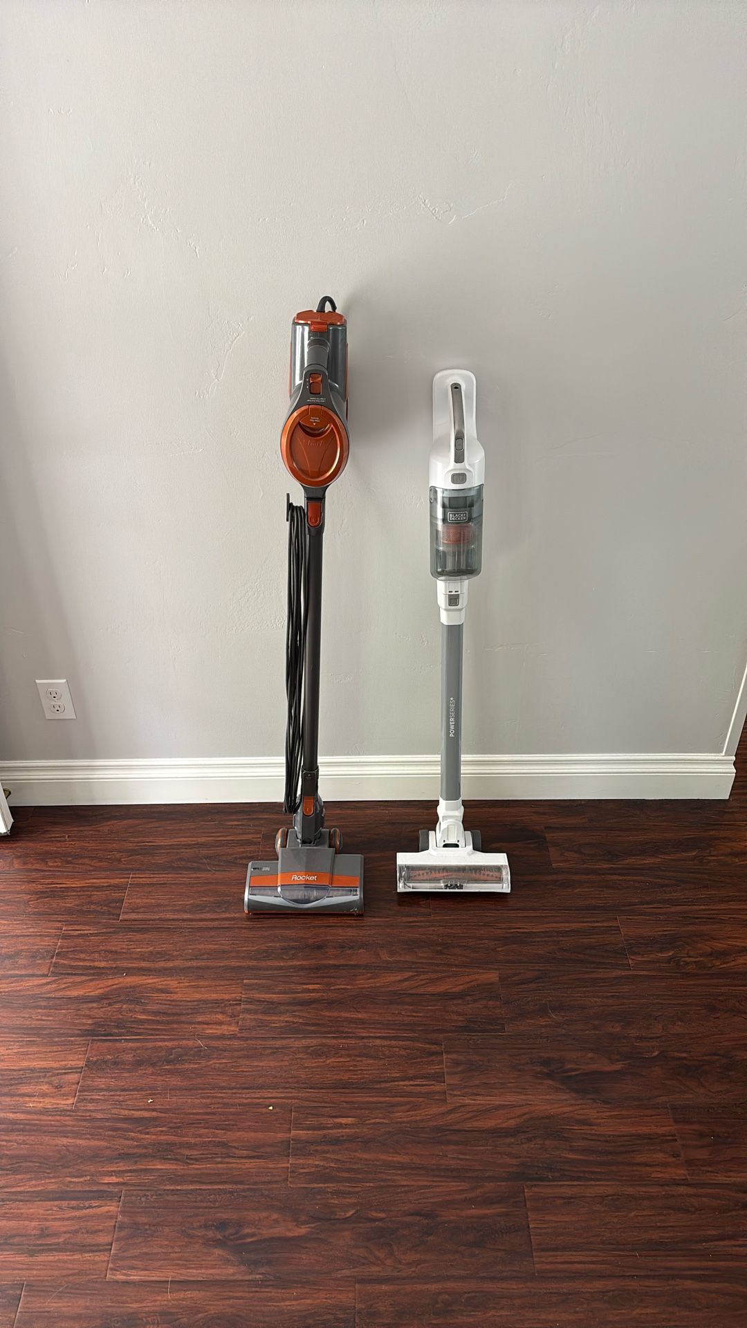 Vacuum Cleaners: Shark Rocket And Black+Decker Power Series 