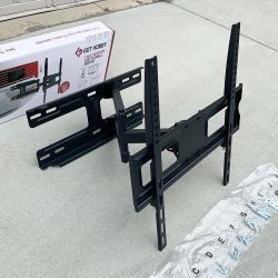 New $25 Full Motion 32-55” TV Wall Mount Swivel Tilt VESA 400x400mm, Max Load 99 Lbs