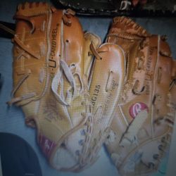 2 PC Baseball Gloves