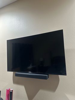 50” tv and sound bar